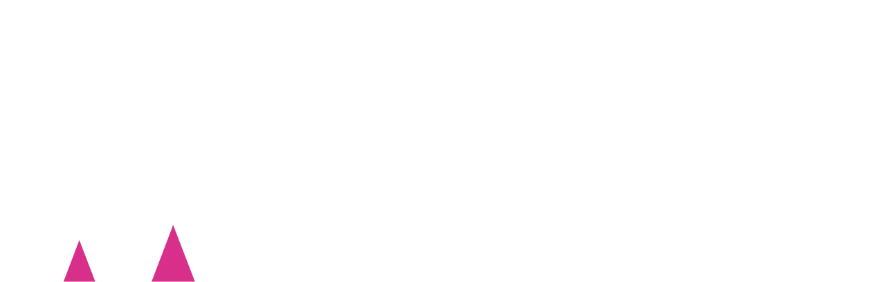 Logo AAA blanc et rose